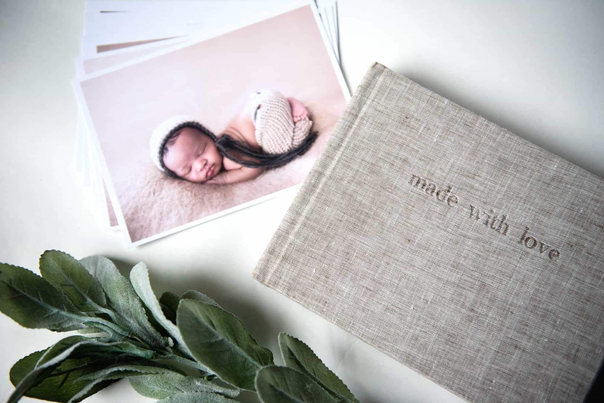 Custom Story Album and Prints with Lakewood Newborn Photography | LeTisha Nichole Photo Company